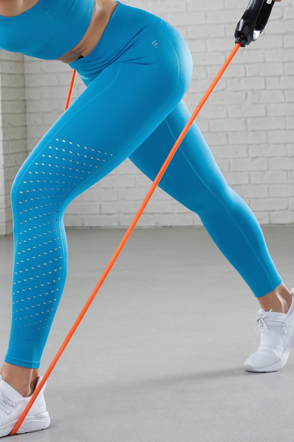 Gymshark Energy+ Seamless Cropped Leggings Blue Size XS