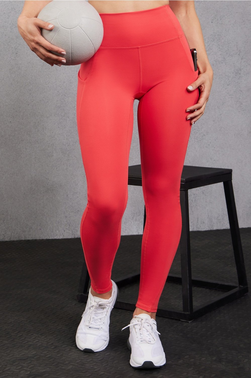 0936 NWT Fabletics Oasis PureLuxe High-Waisted Twist 7/8 Legging XL 12-14