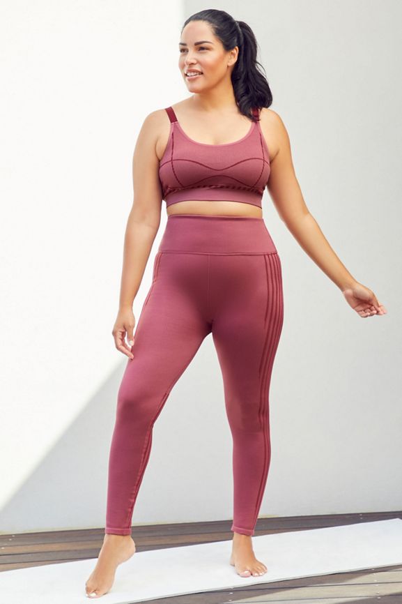 Fabletics, Pants & Jumpsuits, Womens Fabletics Activewear Gym Athletic  High Waisted Seamless Rib Leggings Xs