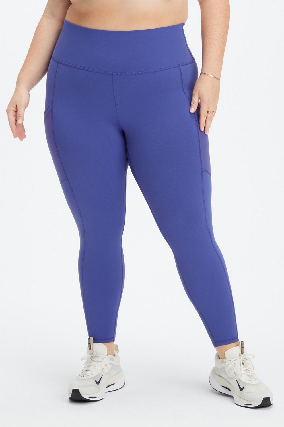 Faded Glory Navy Blue Leggings Size 4X (Plus) - 38% off