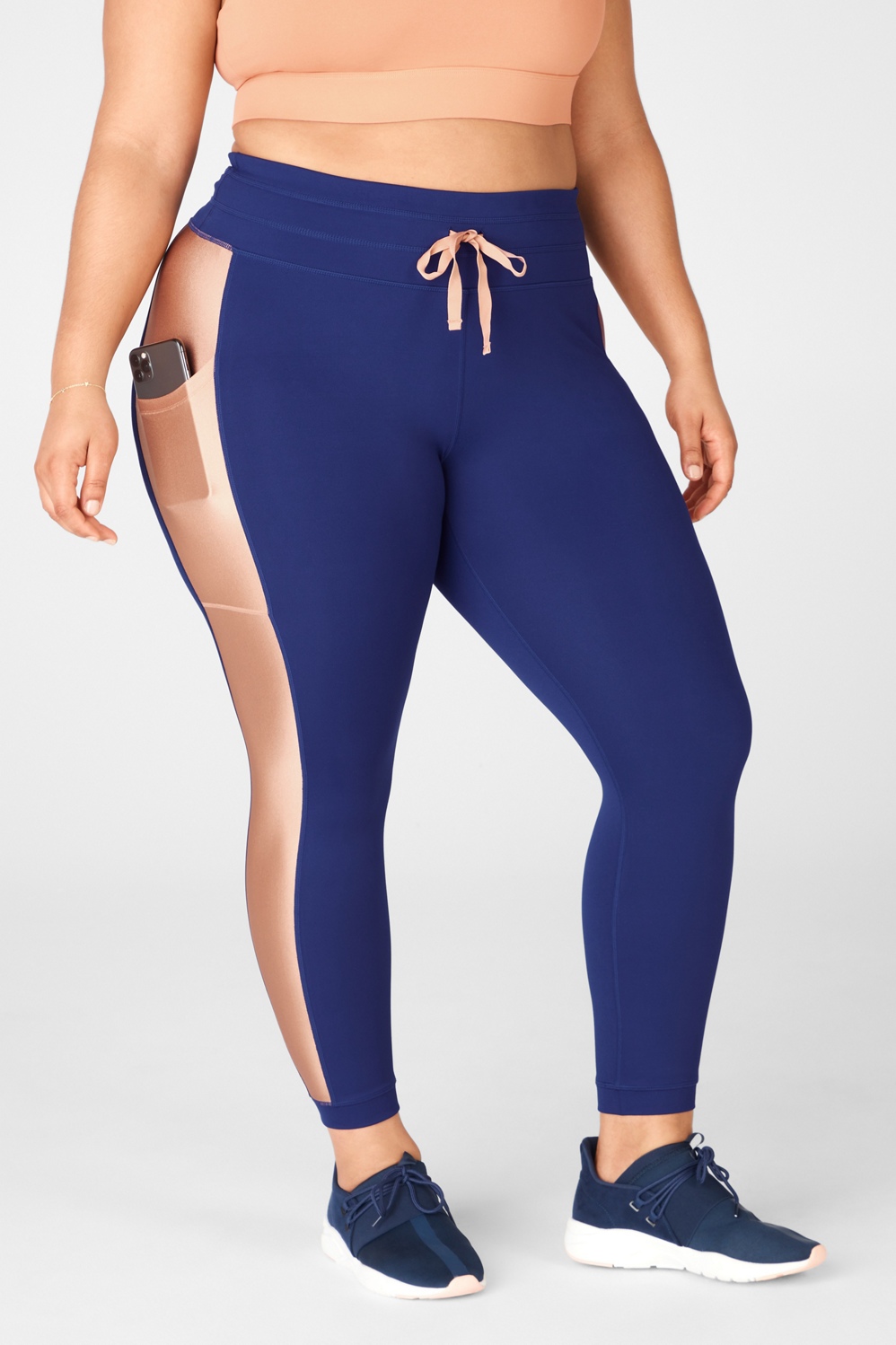 Fabletics Define Powerhold Mid-Rise Capri Leggings Size XS Blue - $15 (70%  Off Retail) - From Brittany
