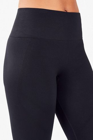 Fabletics, Pants & Jumpsuits, Womens Fabletics Activewear Gym Athletic  High Waisted Seamless Rib Leggings Xs