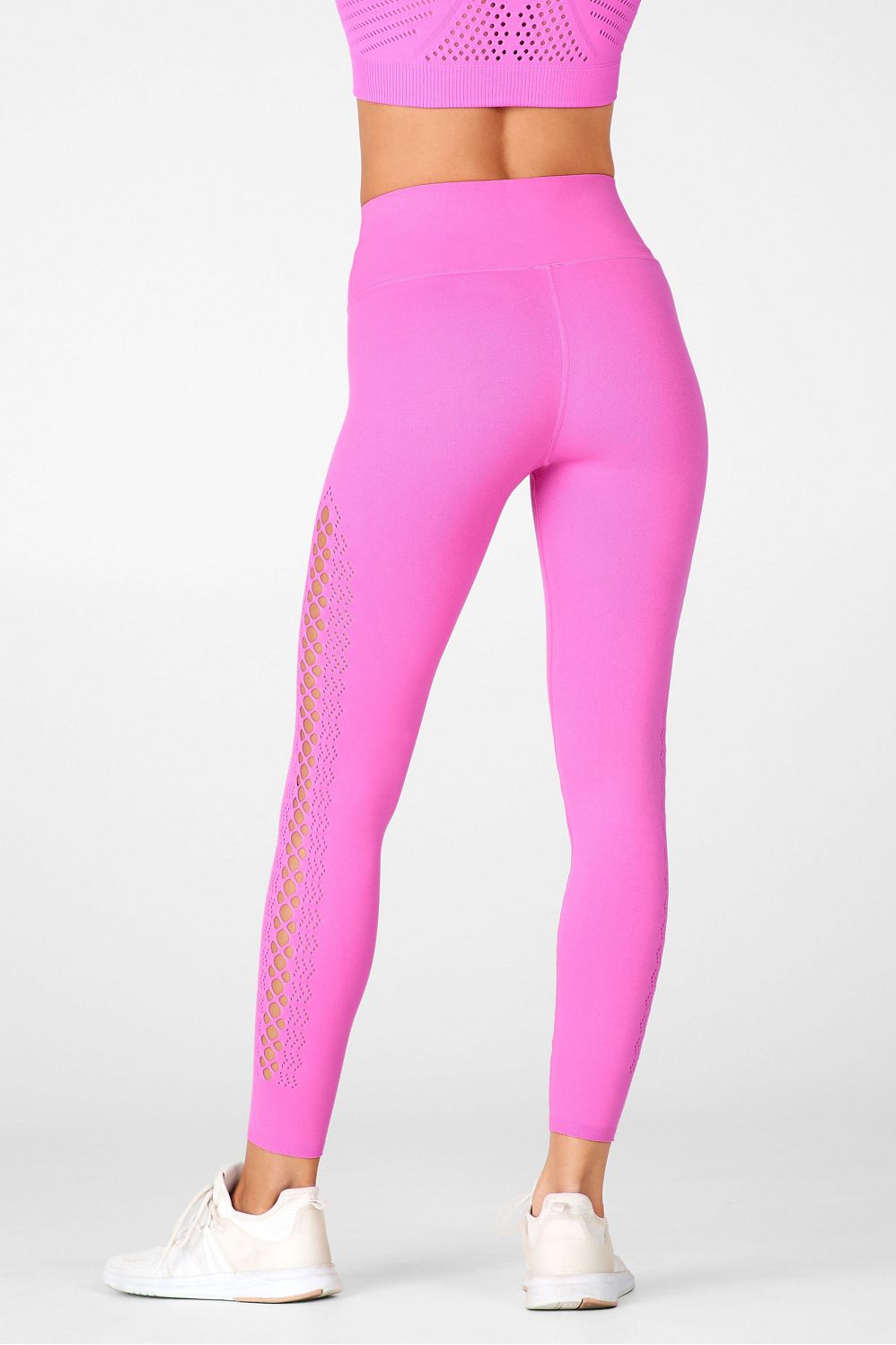 Fabletics, Pants & Jumpsuits, Sculptknit High Waisted Legging In  Fluorescent Pink