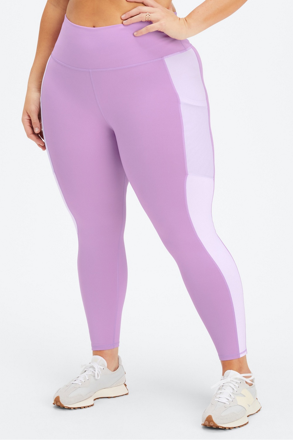 Fabletics On-the-Go High-Waisted Legging Women's Purple Size XXS Athletic  Pants