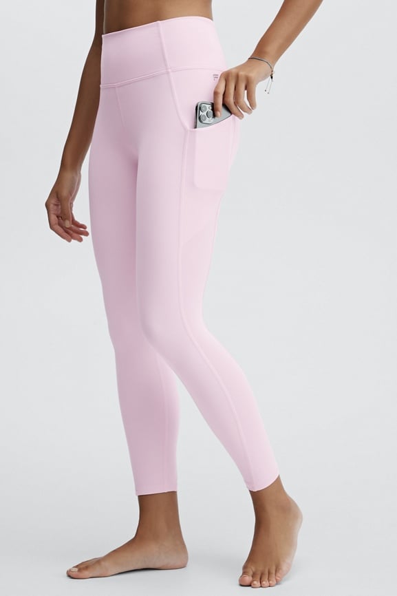 Fabletics Oasis PureLuxe High Waisted 7/8 Legging Blue S $84.95