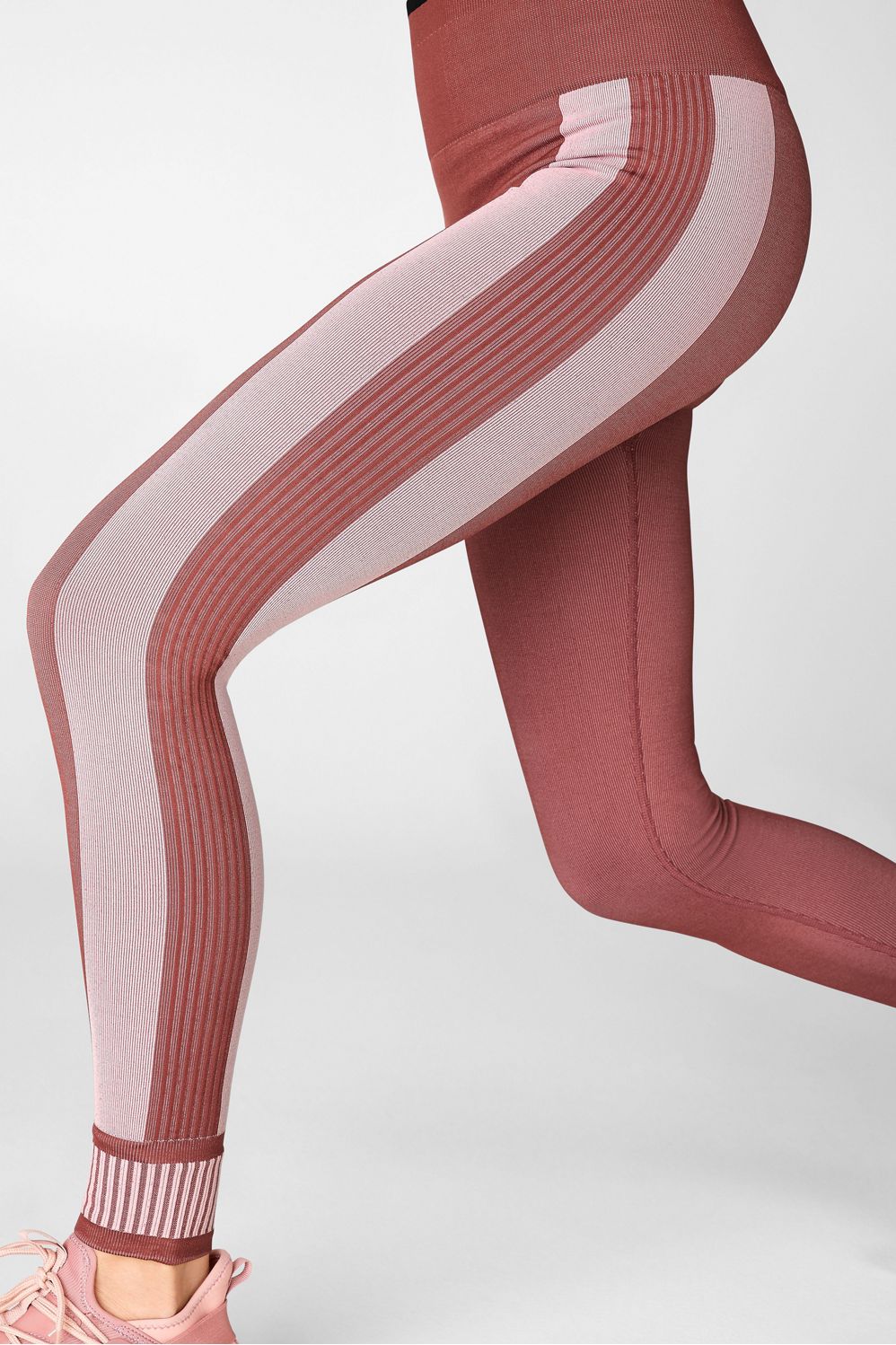 Ultra High-Waisted Seamless Colorblock Legging