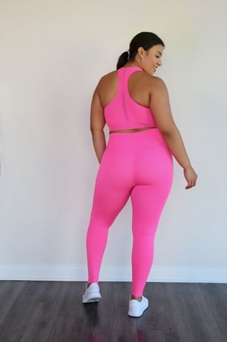 Plus Size Workout Leggings, Printed Pink Boombox 90s Nostalgia, 80's  Clothing Women, Yoga Pole Dance Sizes 2X 3X 4X 5X 6X 