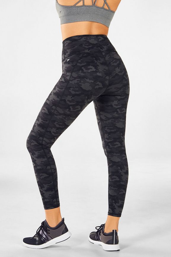 High-Waisted Printed Heathered Legging Fabletics