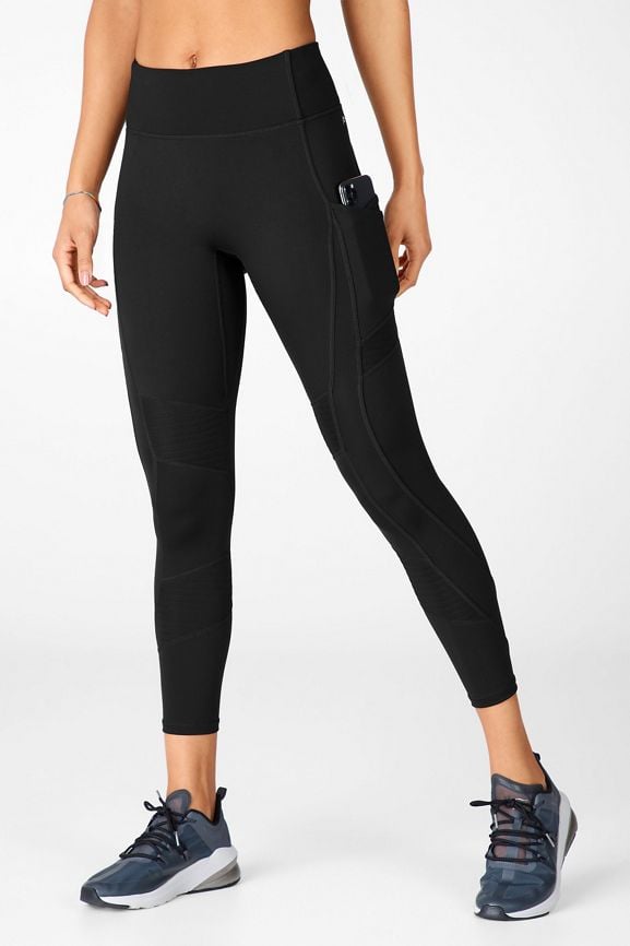 Anywhere Motion365® High-Waisted Moto 7/8 Legging - Fabletics Canada