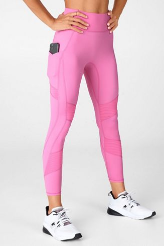 Motion 365 made by Fabletics Solid Pink Leggings Size XXS - 62% off