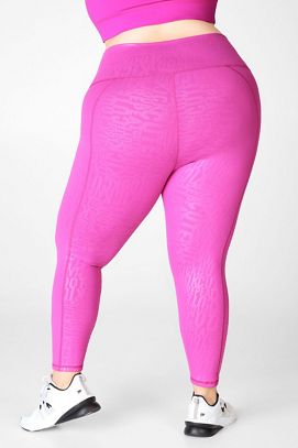 Fabletics, Pants & Jumpsuits, Fabletics Define Highwaisted Powerhold Kick  Butt Rosebloom Activewear Leggings