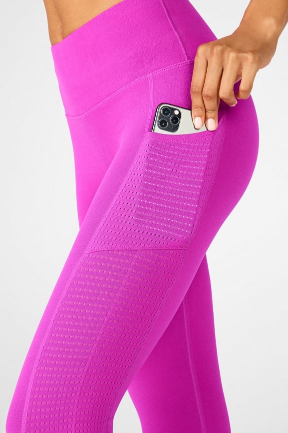 PINK Victoria's Secret Ultimate high waist mesh pocket colorblock leggings  S