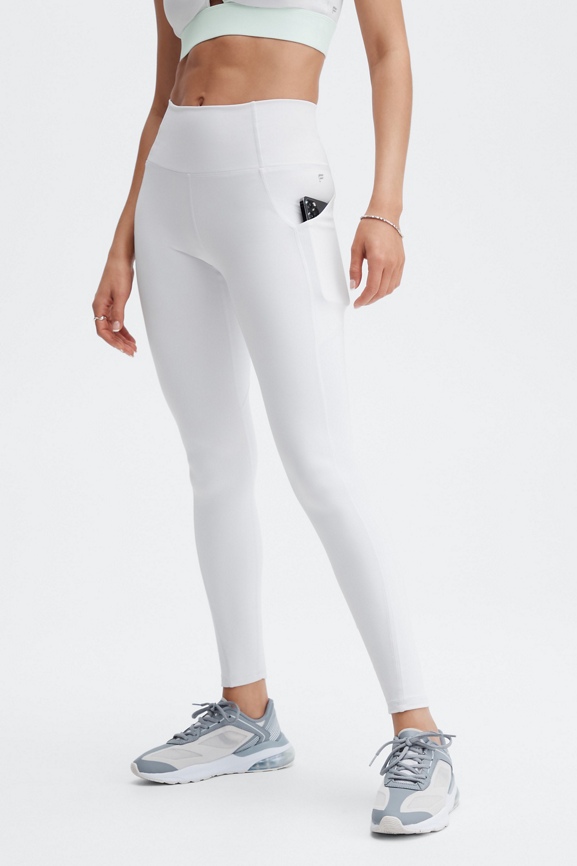 Fabletics Women's Oasis PureLuxe High-Waisted Legging, Workout, Yoga,  Running, Athletic, Light Compression, Buttery Soft : : Clothing,  Shoes