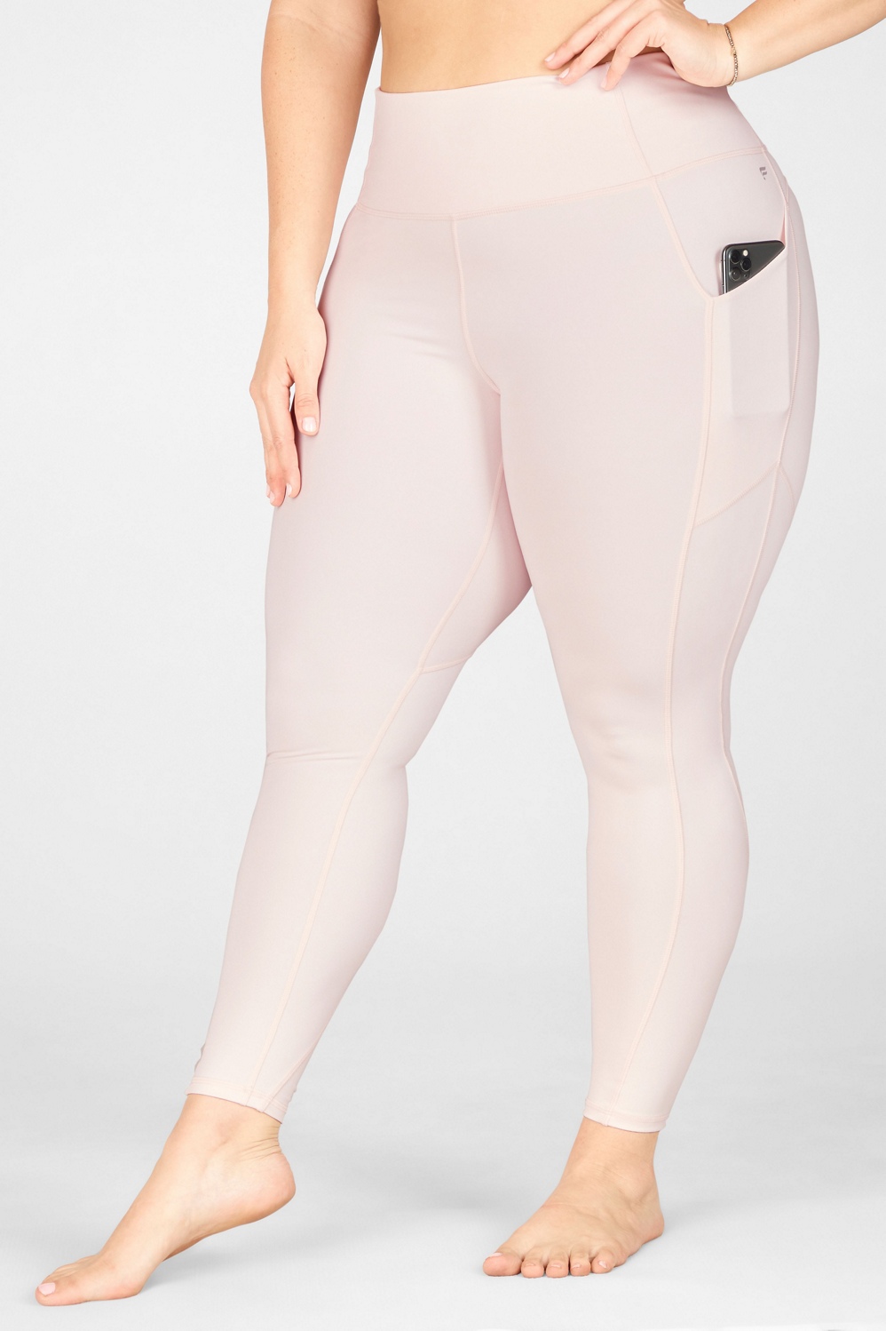 Leggings Fabletics Pink size M International in Synthetic - 27706000