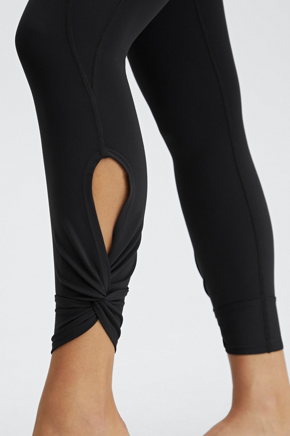 Fabletics, Pants & Jumpsuits, Fabletics Oasis Pureluxe Highwaisted Twist  78 Legging Black Xs