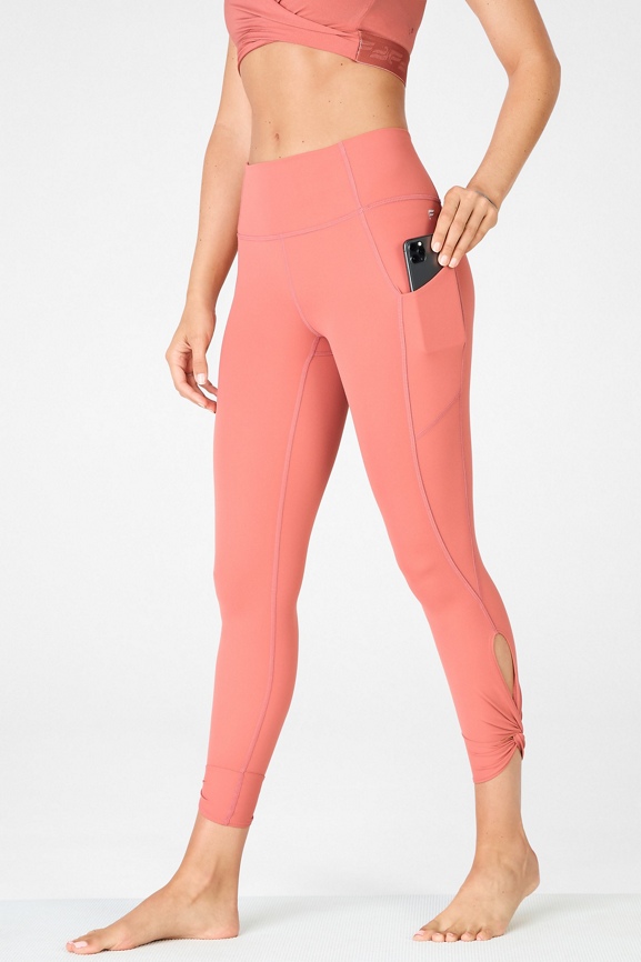 Fabletics Oasis PureLuxe High-Waisted Twist 7/8 Legging – Web