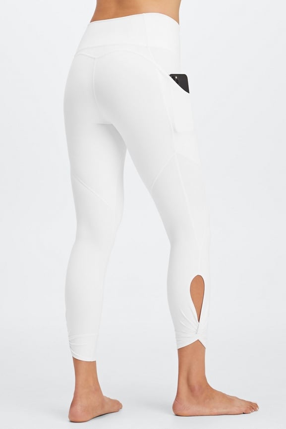 Fabletics Oasis PureLuxe High-Waisted Twist 7/8 Legging – Web