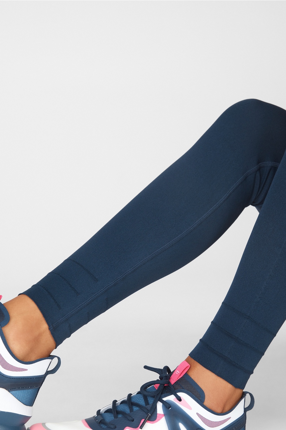 Fabletics SculptKnit® High-Waisted Leggings With Cross Back Pocket Detail  Blue Size XS - $19 - From revivalmdc