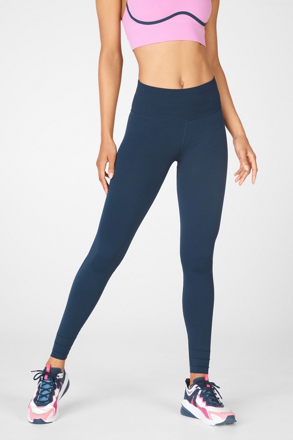 High-Waisted SculptKnit® Essential Box Graphic Legging - Fabletics