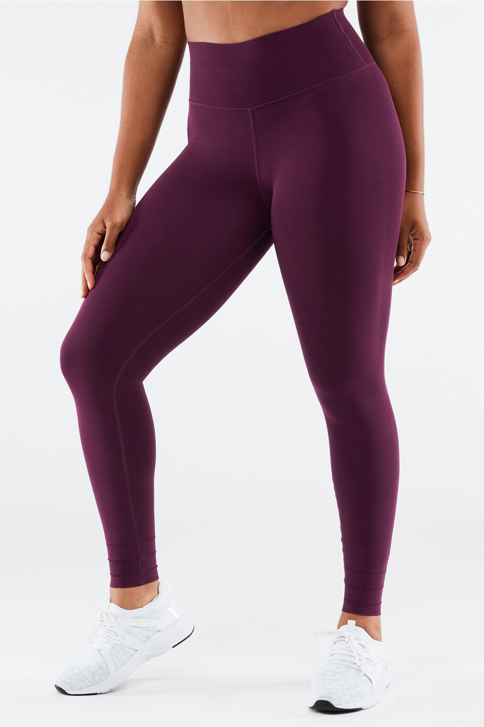 Grape High Waisted Perfect Body Sculpting Activewear Leggings