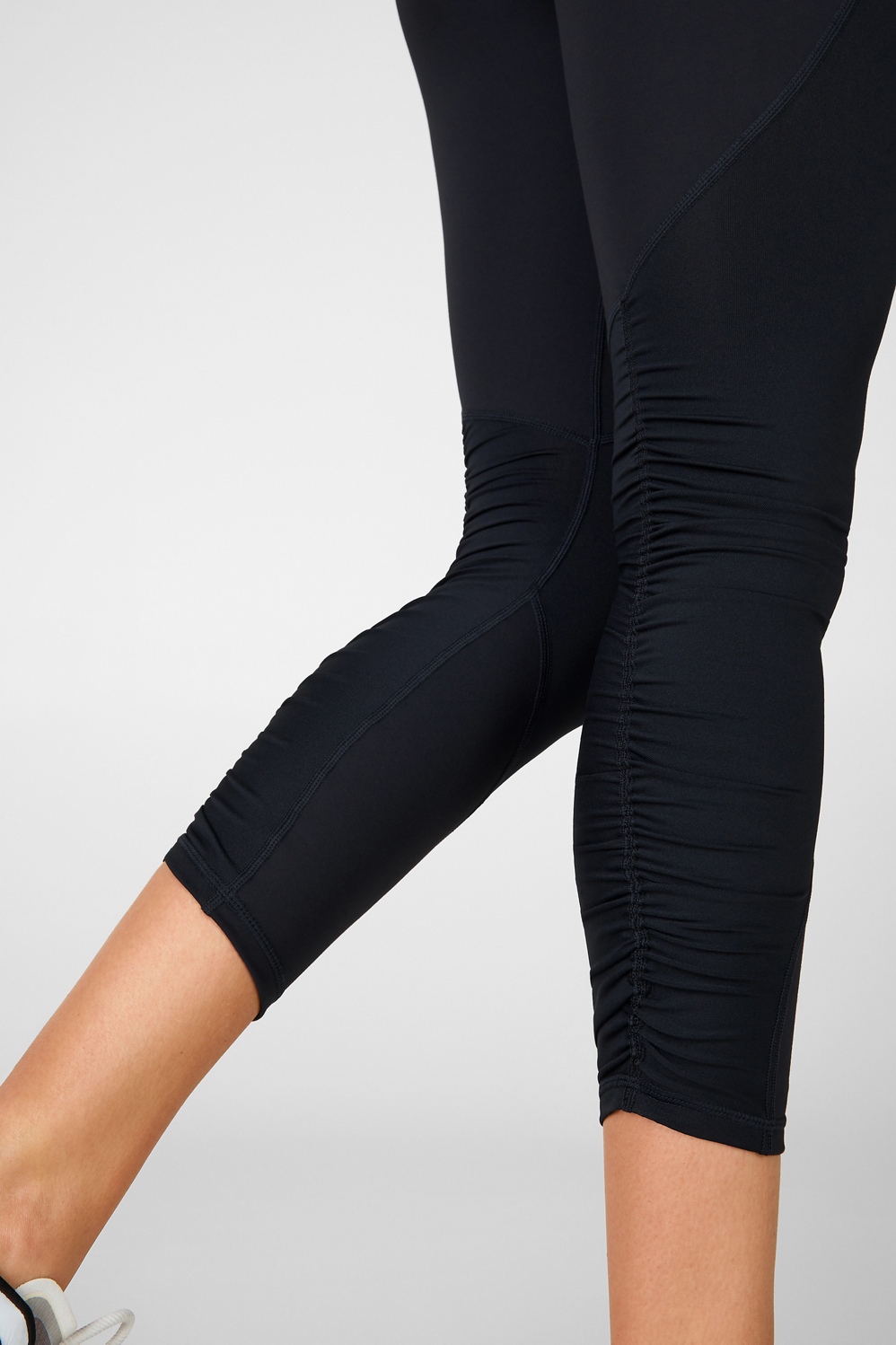 High-Waisted Ruched 7/8 Legging for Women