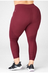 PureLuxe Mid-Rise Ruched 7/8 Legging Fabletics 