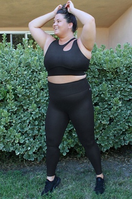 fabletics leather leggings