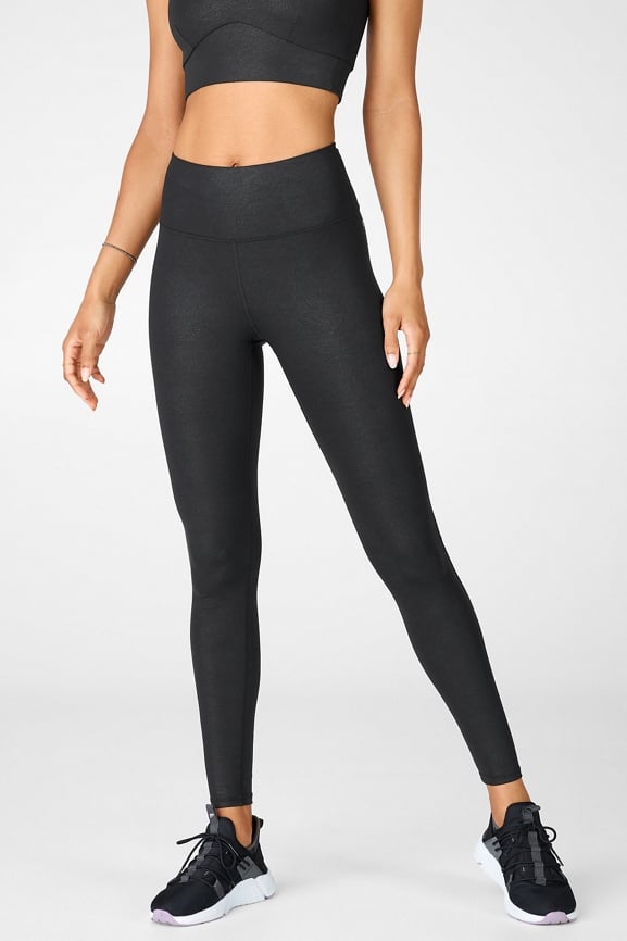 High-Waisted Iridescent Luxe Legging - Fabletics