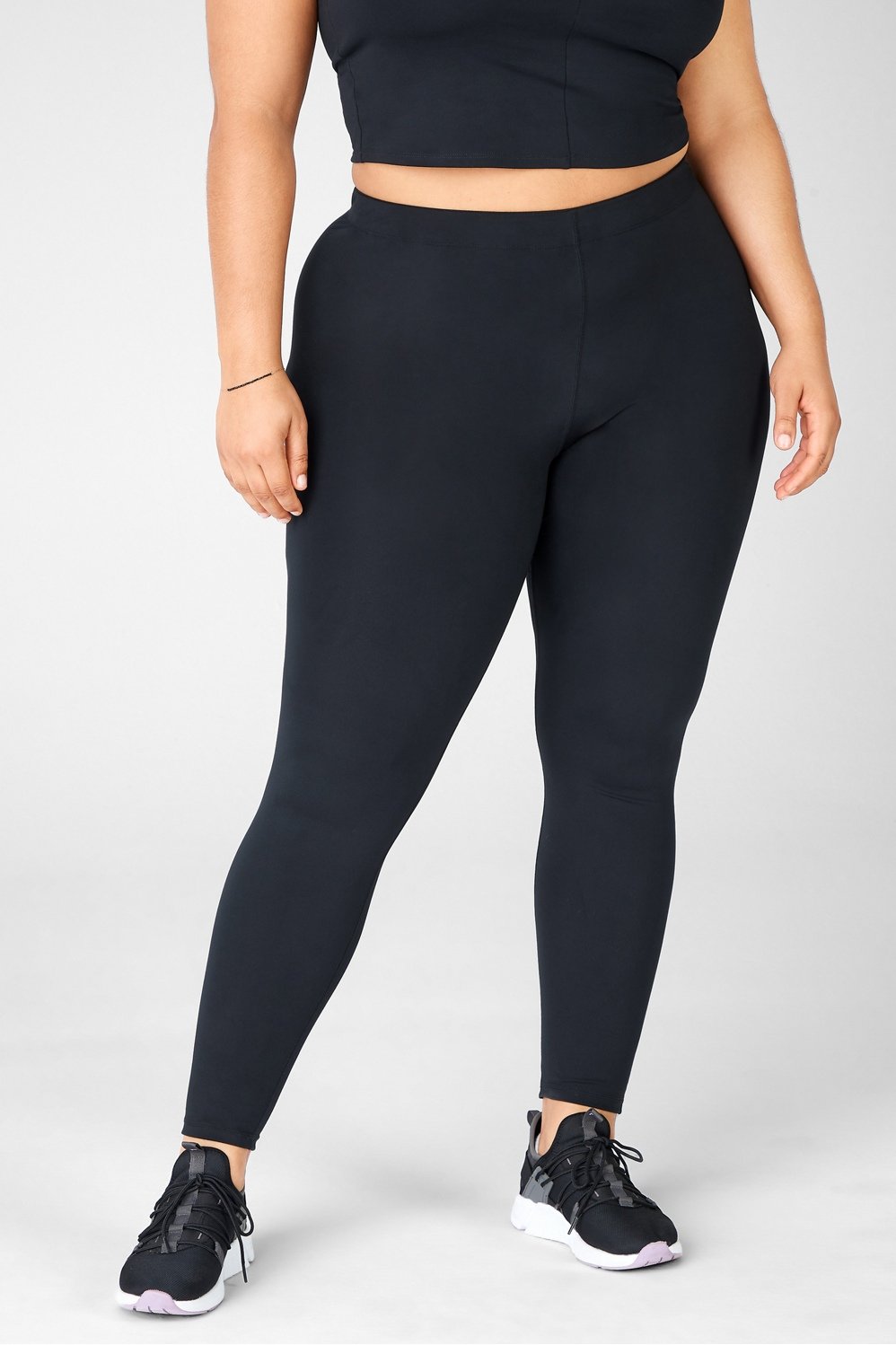 High-Waisted Ultra Luxe Ruffle Legging - - Fabletics Canada