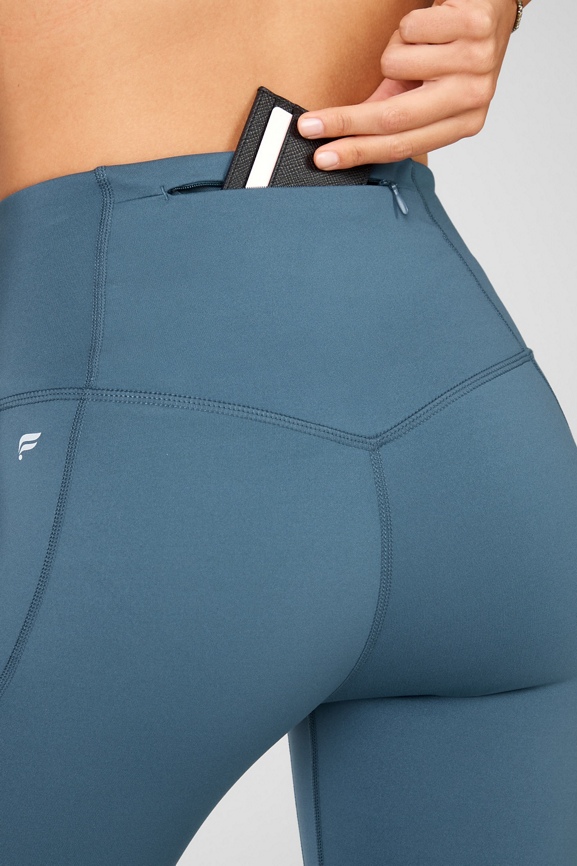 Trinity High-Waisted Utility Legging in Blue | Fabletics