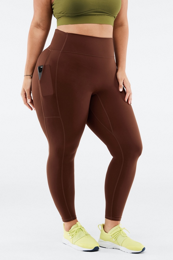 Women's High-waisted Butterbliss Leggings - Wild Fable™ Brown 2x : Target