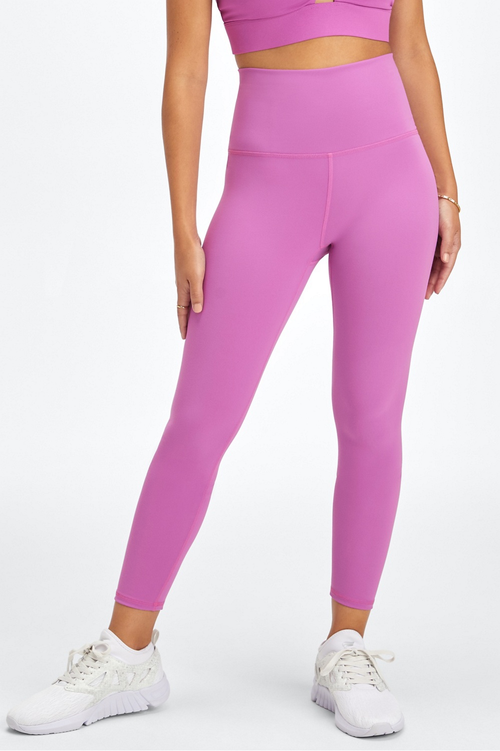 Fabletics Women's PureLuxe Ultra High-Waisted 7/8 Legging, Light  Compression, Buttery Soft