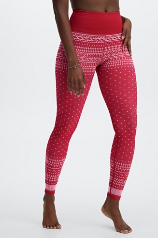 Fabletics High-Waisted Seamless Fair Isle Legging Size Small - $44 - From  Paloma