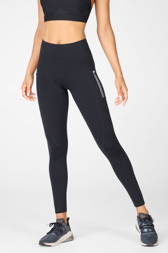 Anywhere Motion365® High-Waisted Moto 7/8 Legging - Fabletics Canada