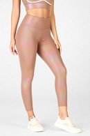 ▷ Fabletics Women's High-Waisted Iridescent Luxe Leggings Size 7