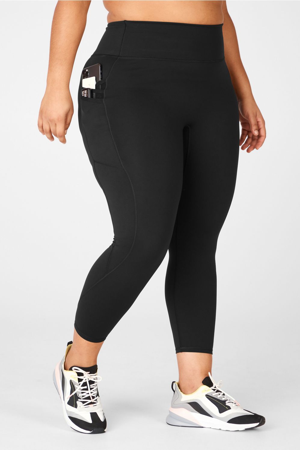 Fabletics Review - Trinity High-Waisted Pocket Capri — The Athleisurely Life
