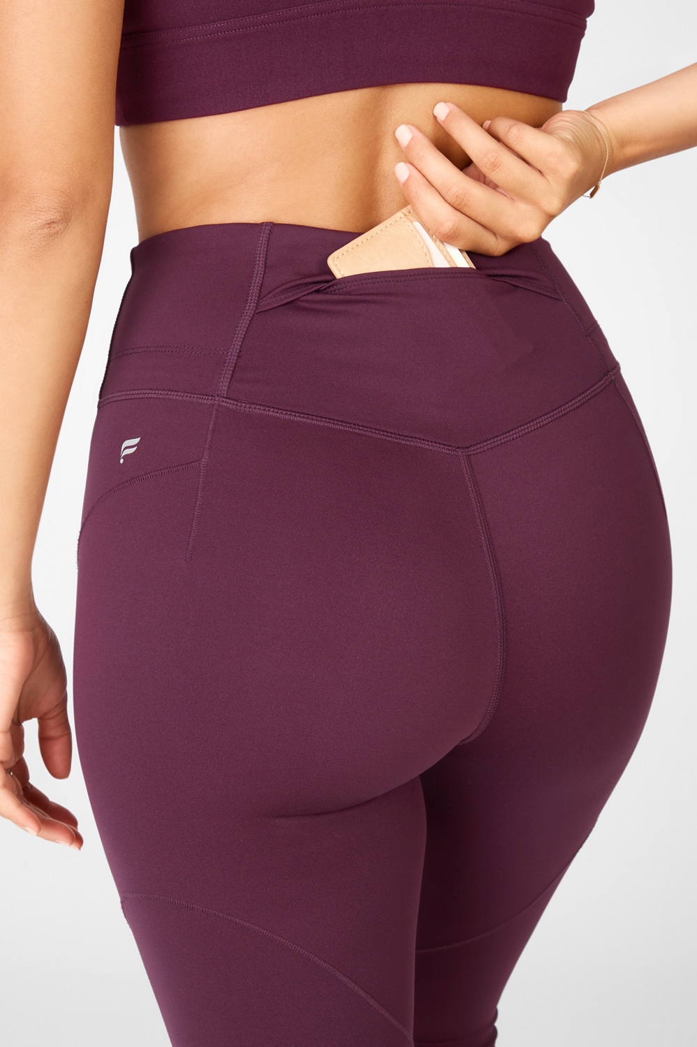 Top-Innovation High-Waisted Motion365® Paneled Legging - Fabletics