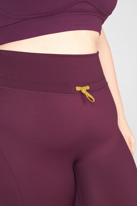 Motion 365 made by Fabletics Solid Maroon Burgundy Active Pants Size XS -  64% off