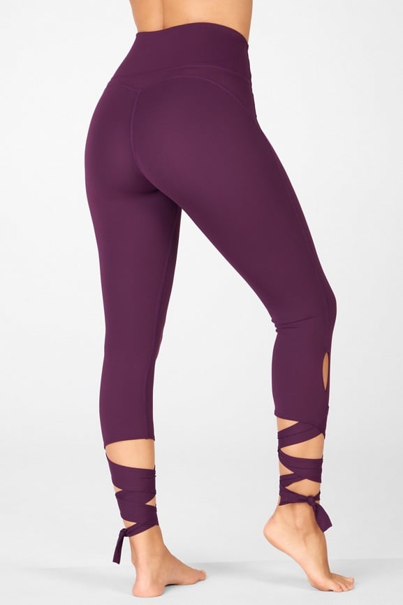 High-Waisted PureLuxe Tie-Up 7/8 - Fabletics