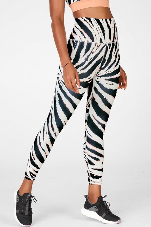 Fabletics Zebra Active Pants, Tights & Leggings