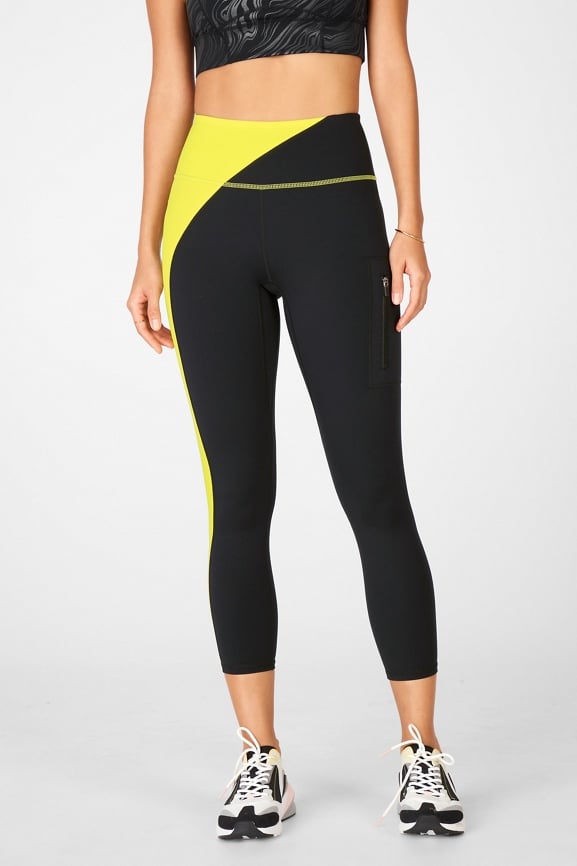 High-Waisted Motion365® Zip Pocket 7/8 - Fabletics Canada