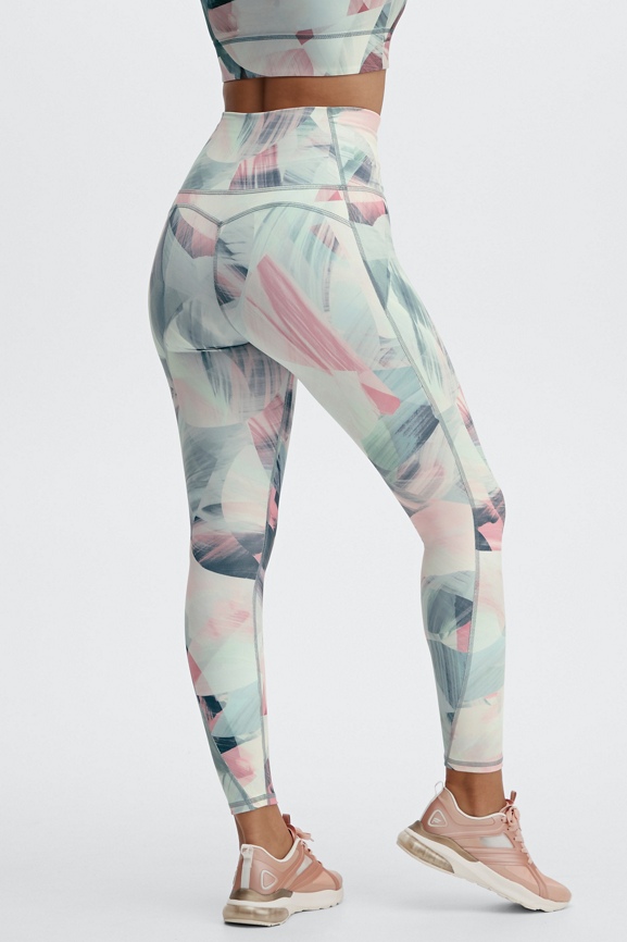 Fabletics Ultra High-Waisted PureLuxe 7/8 Womens Freedom Floral