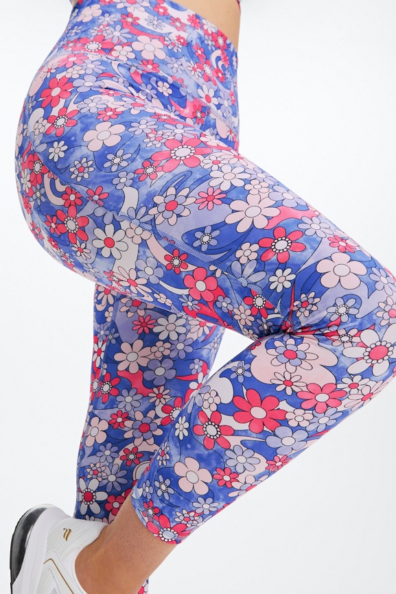 Navy on sale floral leggings