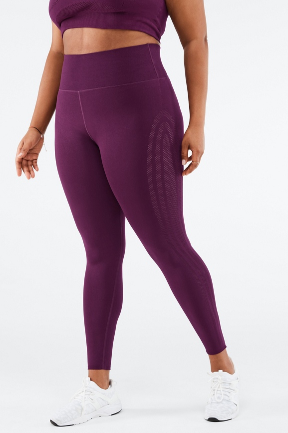 Purple Spiderweb Plus Size Leggings (2XL-6XL) - Bonnie's Bat Boutique