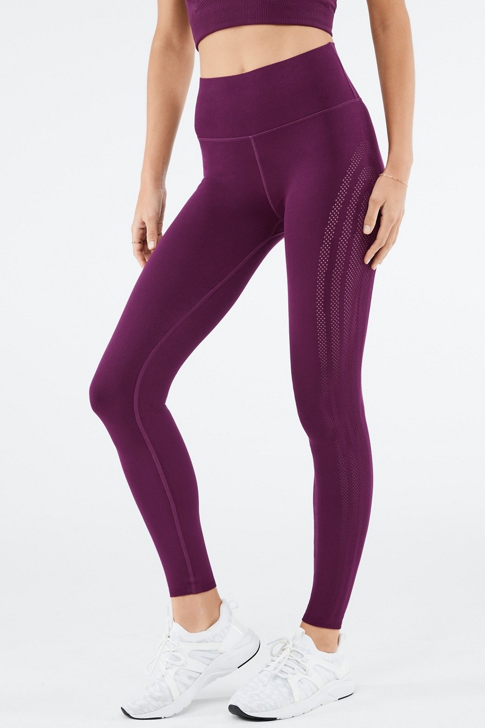 FABLETICS Sculptknit High Waisted Compression Leggings Size Small Regular  Inseam