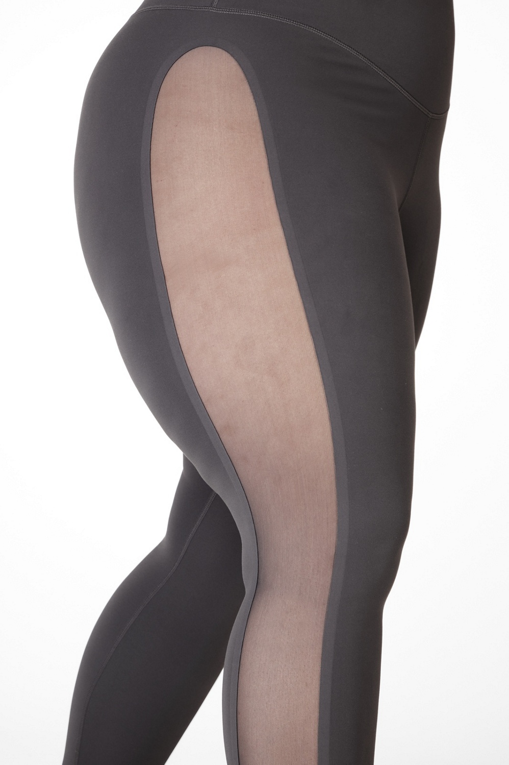 Fabletics High-Waisted PureLuxe Minimal Legging Womens Dark Pine plus Size  4X