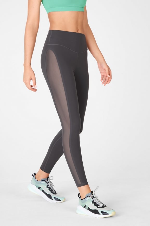 High-Waisted PureLuxe Mesh Legging - Fabletics Canada