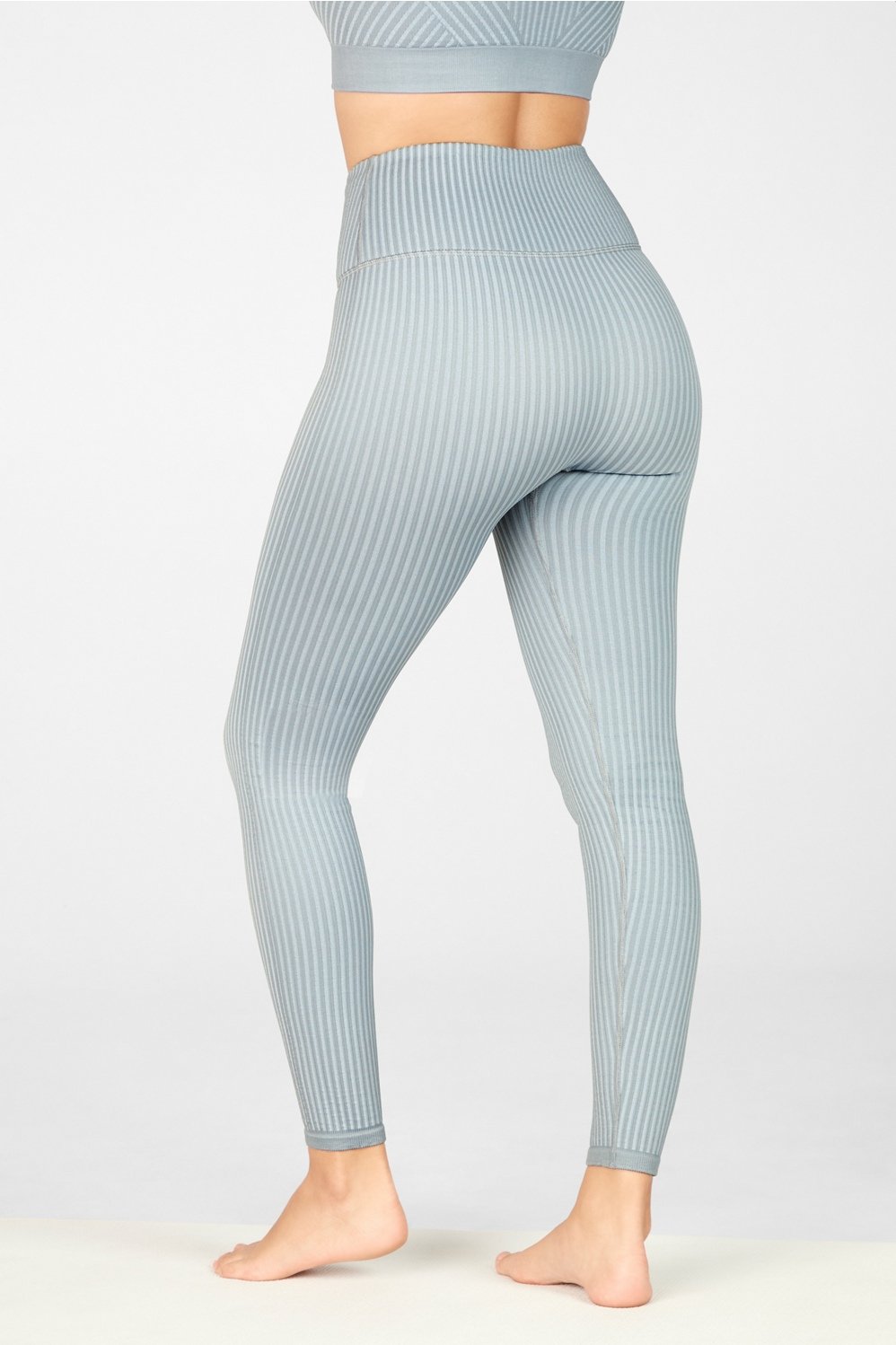 High-Waisted Seamless Reptile Legging - Fabletics