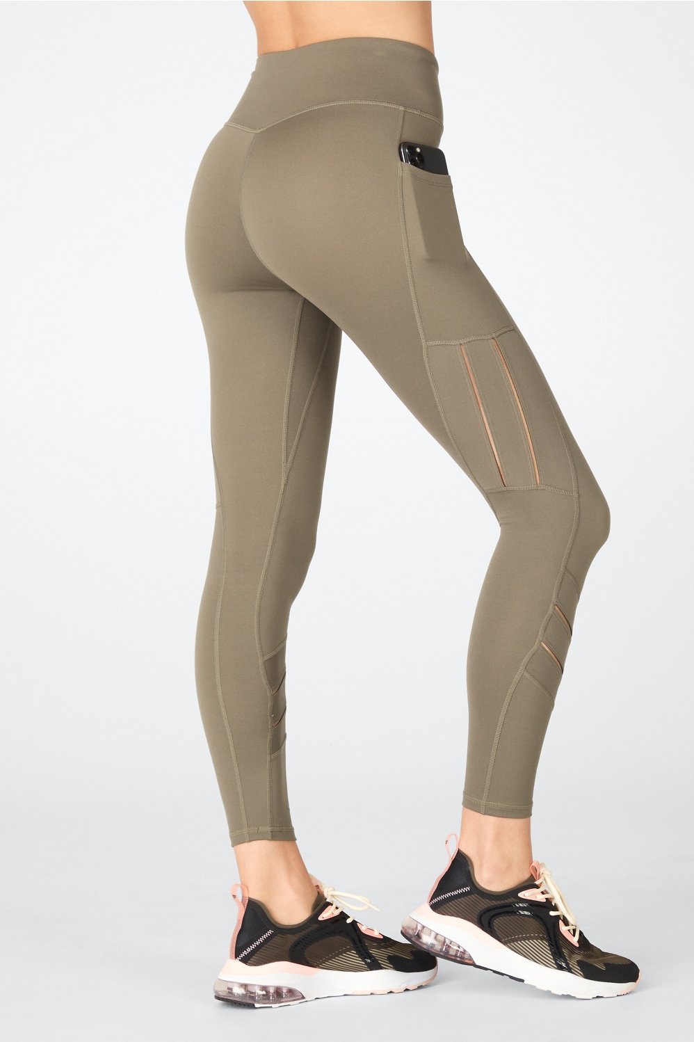 High-Waisted Iridescent Luxe Legging - Fabletics Canada