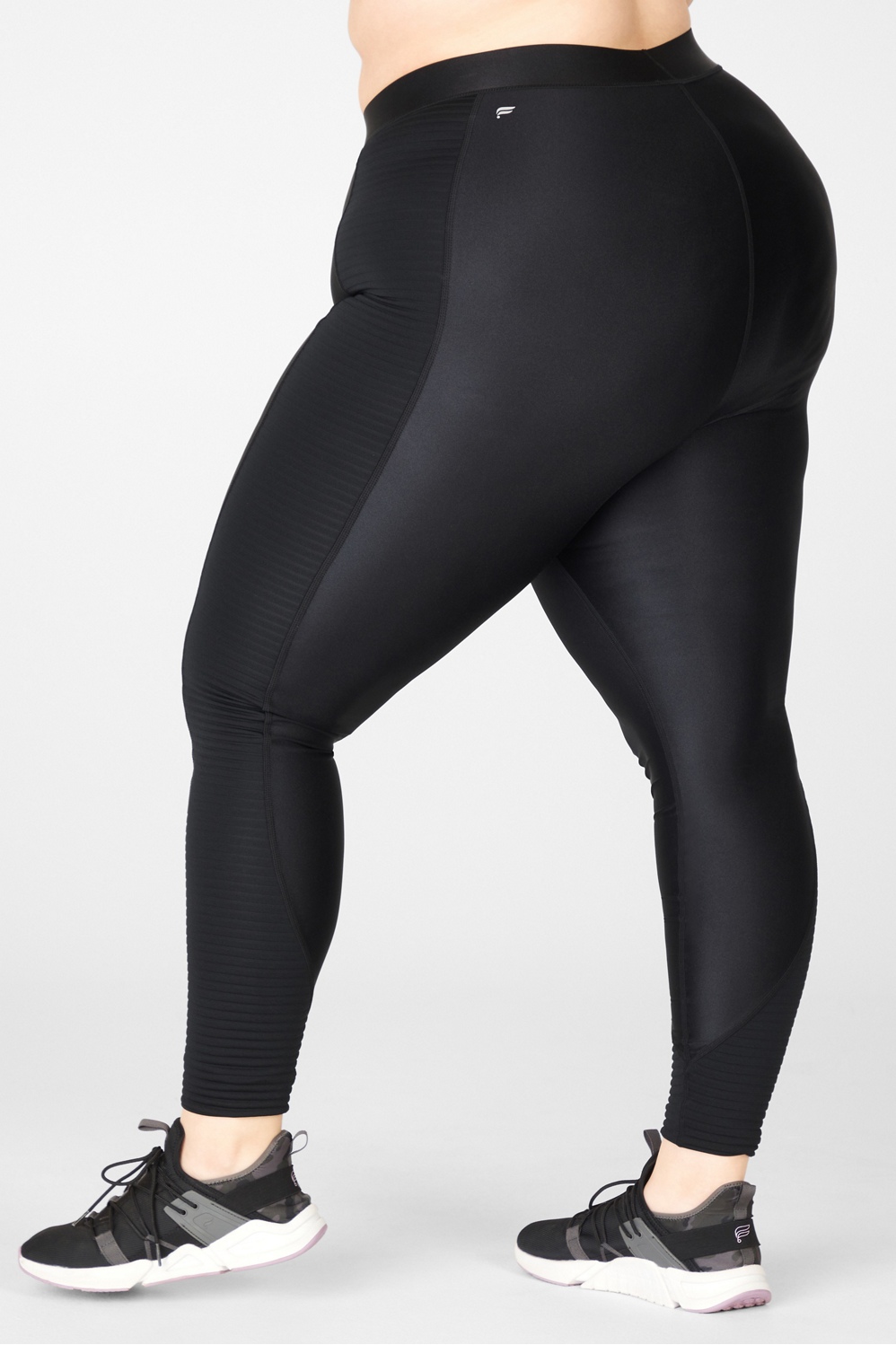 $108 FP Movement Women's Black Lurex Ultra High-Rise Leggings Size M/L